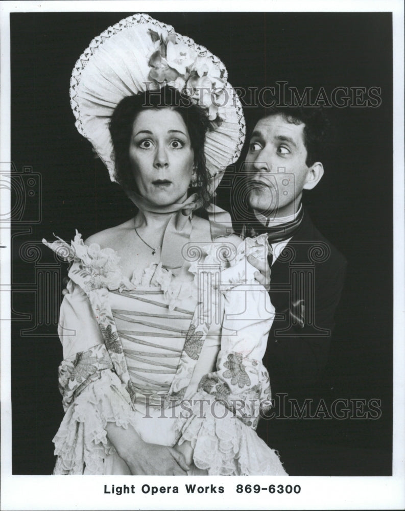 1989 Press Photo Patience Light Opera Works Cathrine - RRW49805 - Historic Images