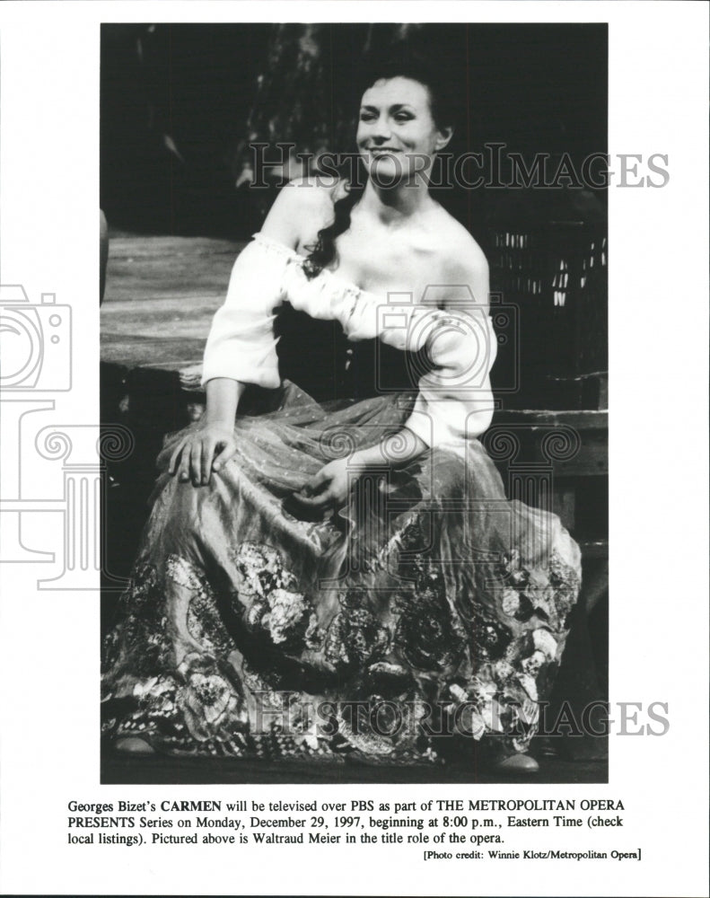 1997 Press Photo Georges Carmen Metropolitan Opera Play - RRW49811 - Historic Images