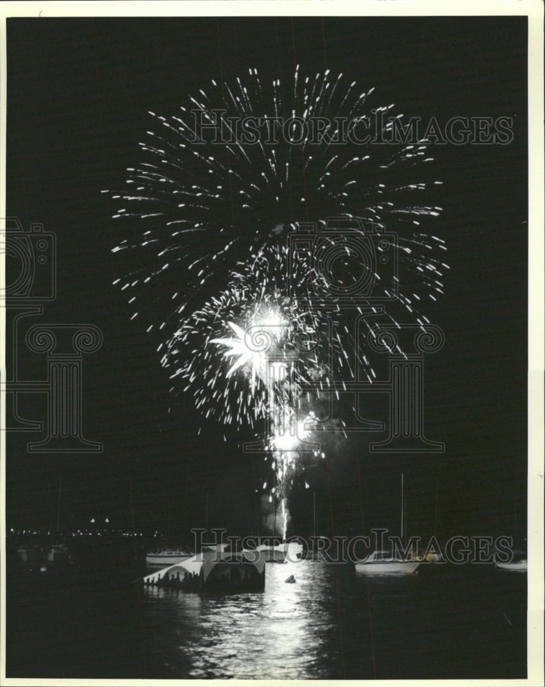 1979 Press Photo Lake Front Festival Venetian Night - RRW49967 - Historic Images