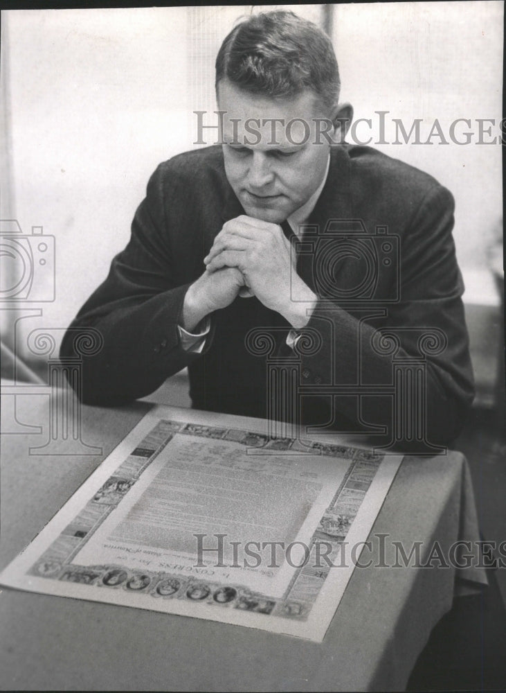 1962 Press Photo Peer blackguard Allegiance McCormick - RRW50013 - Historic Images