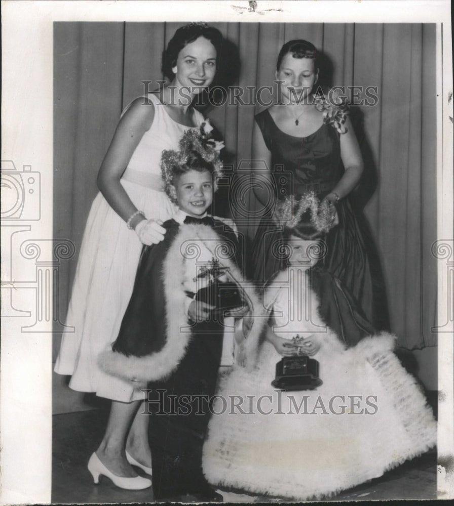 1958 Press Photo King Queen Illinois Fair Jacksonville - RRW50049 - Historic Images