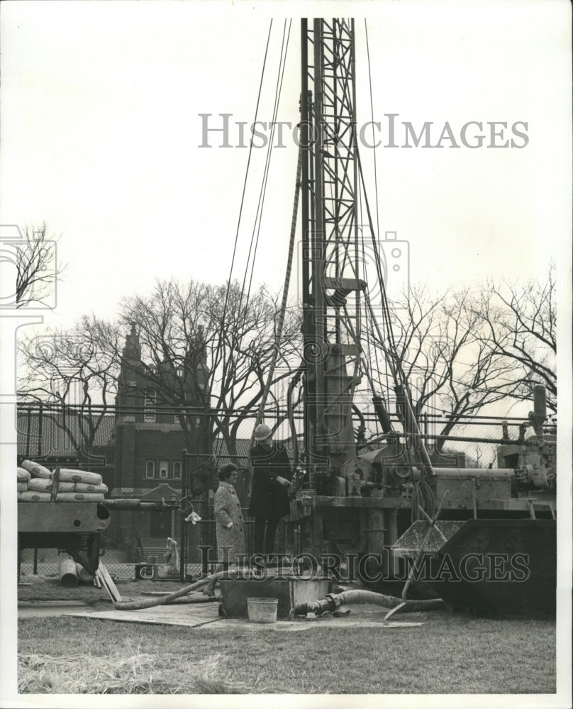 1969 Press Photo River Forest Tennis Club Water Well - RRW50279 - Historic Images