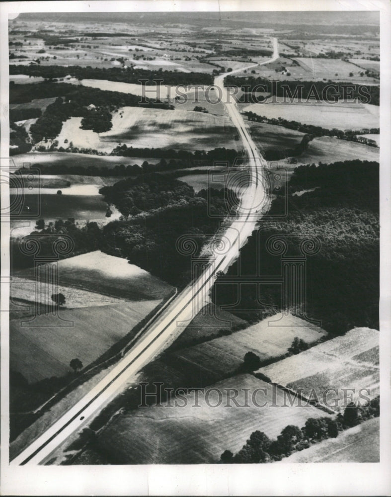 1950 Press Photo Pennsylvania Turnpike Extension view - RRW50387 - Historic Images