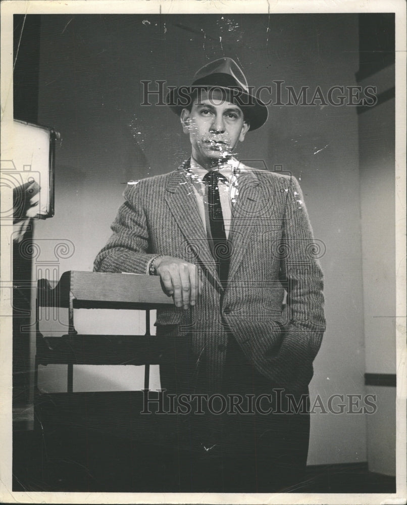 1953 Press Photo Jack Webb American Actor Director - RRW50421 - Historic Images