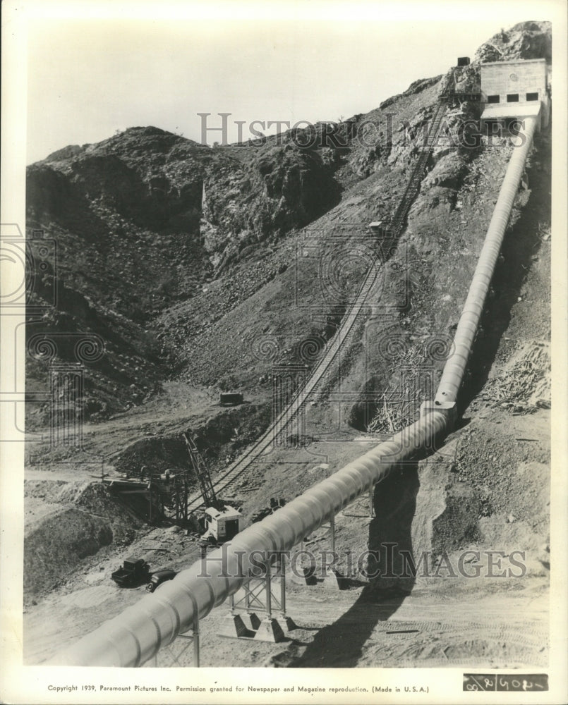 1939 Press Photo Colbert Los Angeles Parker Dam Water - RRW50503 - Historic Images