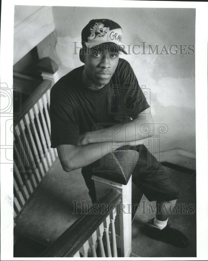 1994 Press Photo Derrick Westmoreland Oak Park youth - RRW50663 - Historic Images