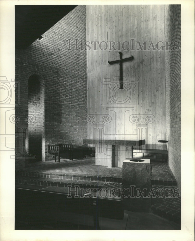 1963 Press Photo Illinois Fanning Church Robert Nowell - RRW50811 - Historic Images