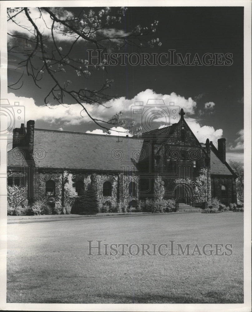 1947 Press Photo Old Henry Durand art institute Lake - RRW50873 - Historic Images