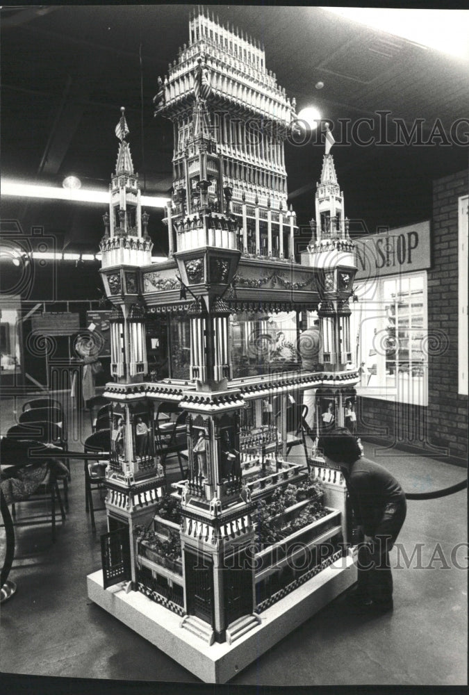 1979 Press Photo Lake County Museum Langer Dream Castle - RRW50981 - Historic Images