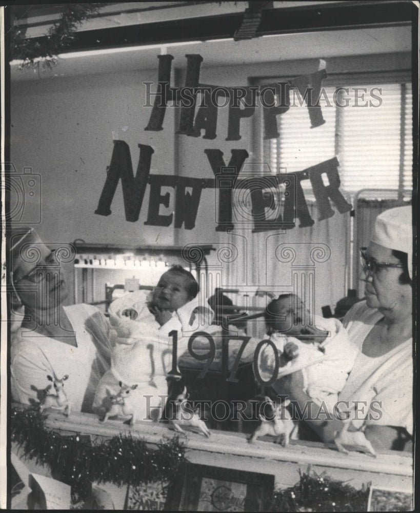 1969 Press Photo Seidner Twins John David Jennifer Lynn - RRW51241 - Historic Images