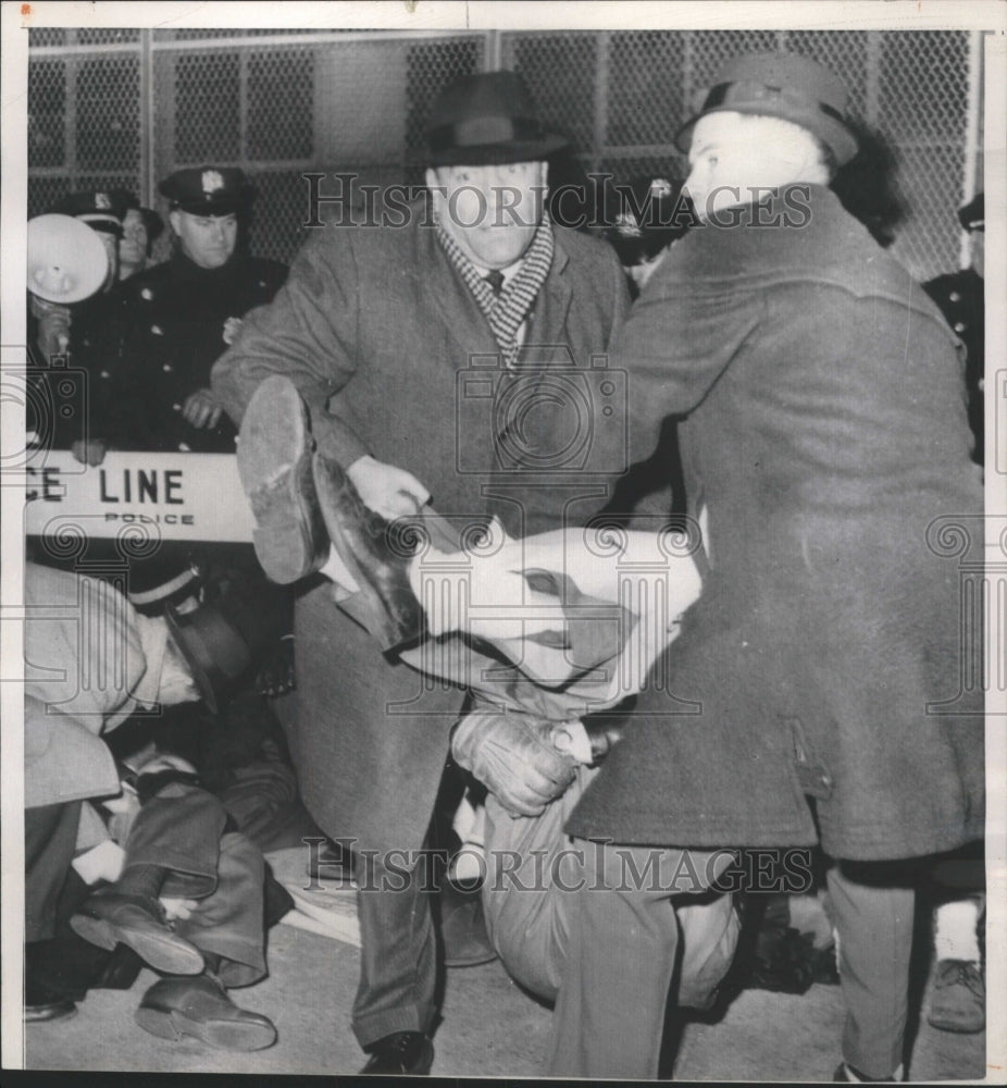 1962 Press Photo Demonstration Peace President Kennedy - RRW51307 - Historic Images