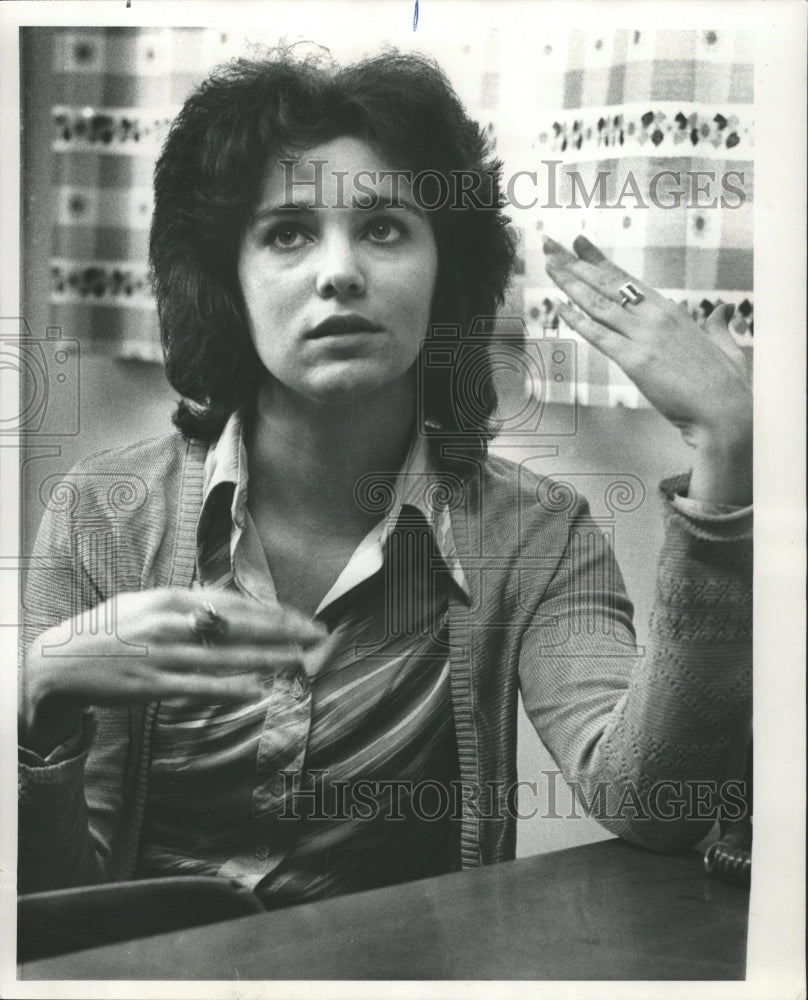 1977 Press Photo Linda May Esrig Diabetes Health Center - RRW51429 - Historic Images