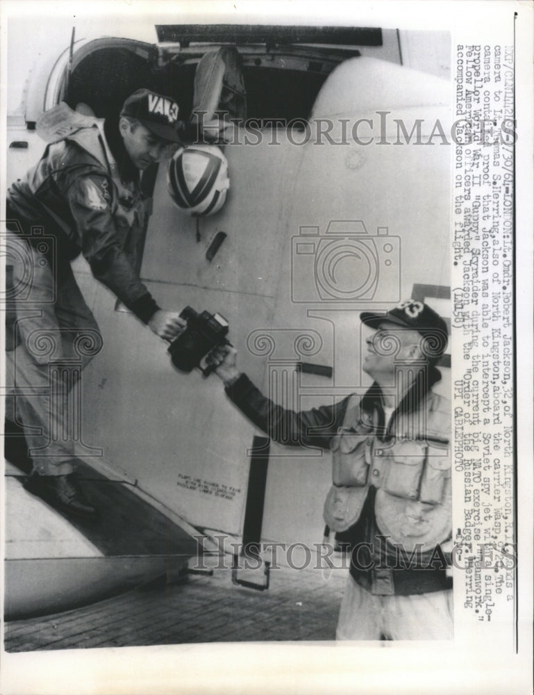 1964 Press Photo NATO Teamwork Wasp Camera Spy Jet - RRW51443 - Historic Images