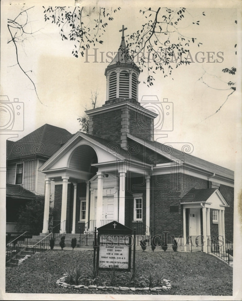 1957 Press Photo Lutheran Church of the Good Shepherd - RRW51797 - Historic Images