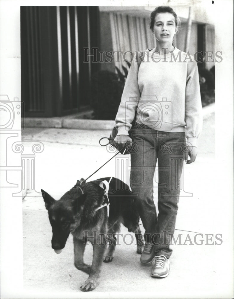 1986 Press Photo Actress Justine Bateman NBC TV Movie - RRW51883 - Historic Images