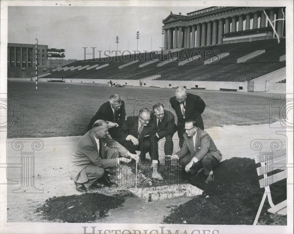 1958 Press Photo Pan American Games Soldier Field - RRW51913 - Historic Images