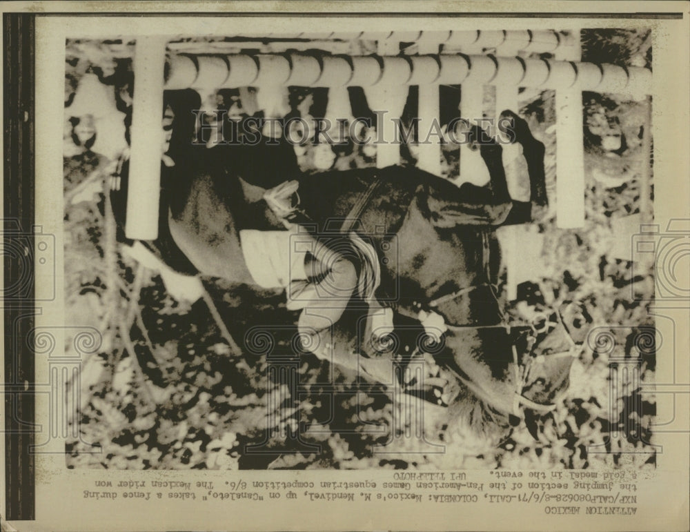 1971 Press Photo Mexico M. Mendivel Canaleto - RRW52271 - Historic Images