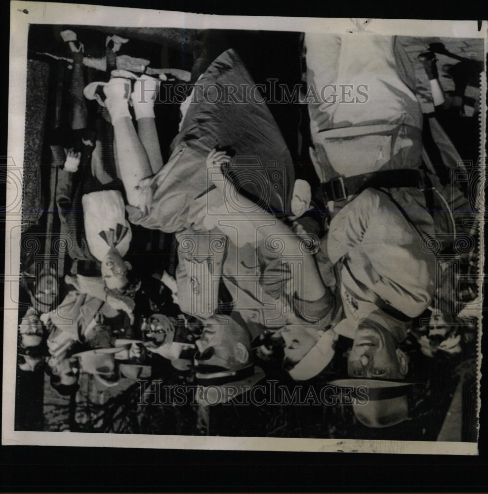 1952 Press Photo Beverly Naegele Pancake Race Accident - RRW52481 - Historic Images