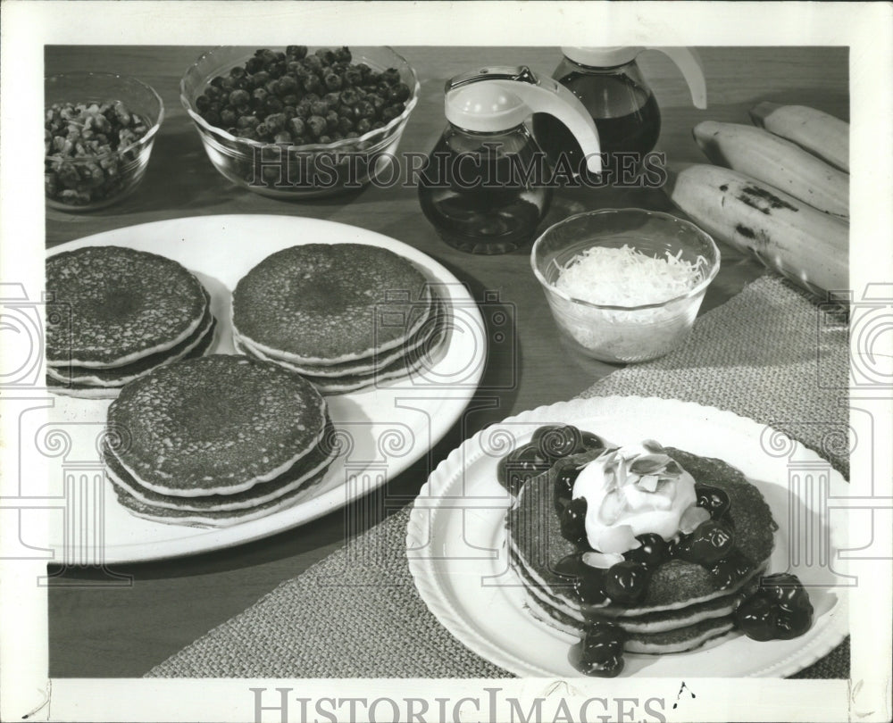 1964 Press Photo Kids Pancake Sundaes Breakfast Food - RRW52529 - Historic Images