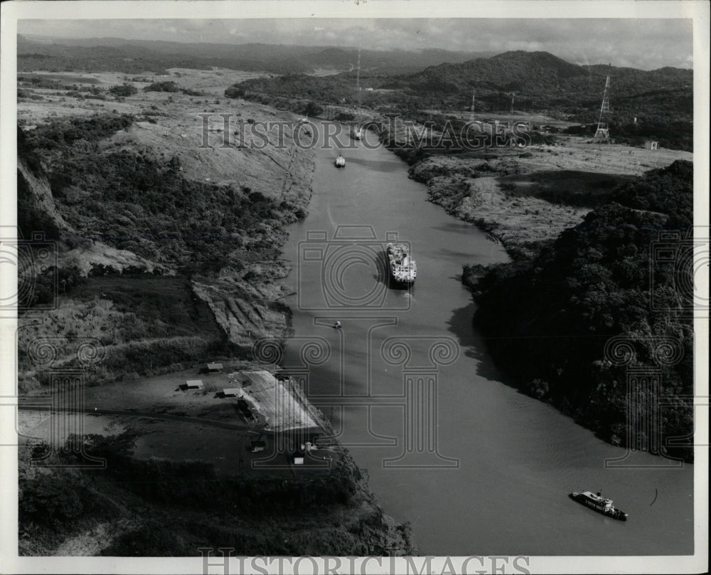 1978 Press Photo Panama Canal Ships - RRW52625 - Historic Images