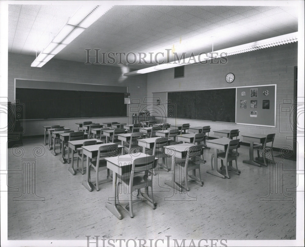 1958 Press Photo School Luthernan Palatine Illinois - RRW52721 - Historic Images