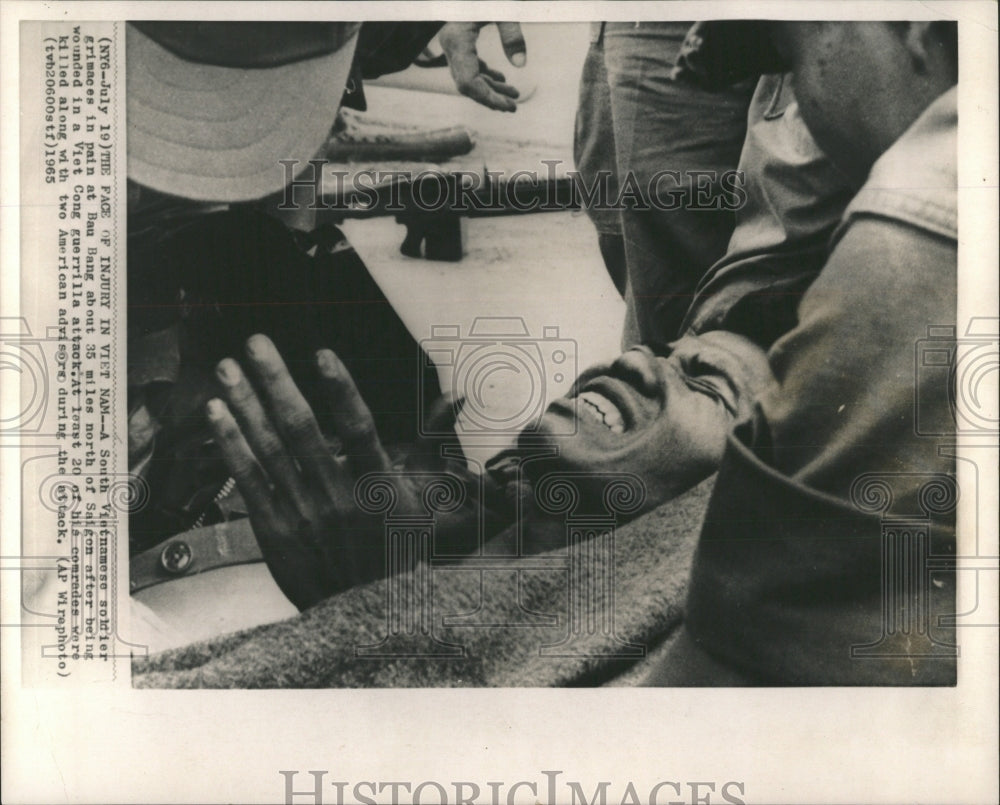 1965 Press Photo South Vietnamese Soldier - RRW52733 - Historic Images