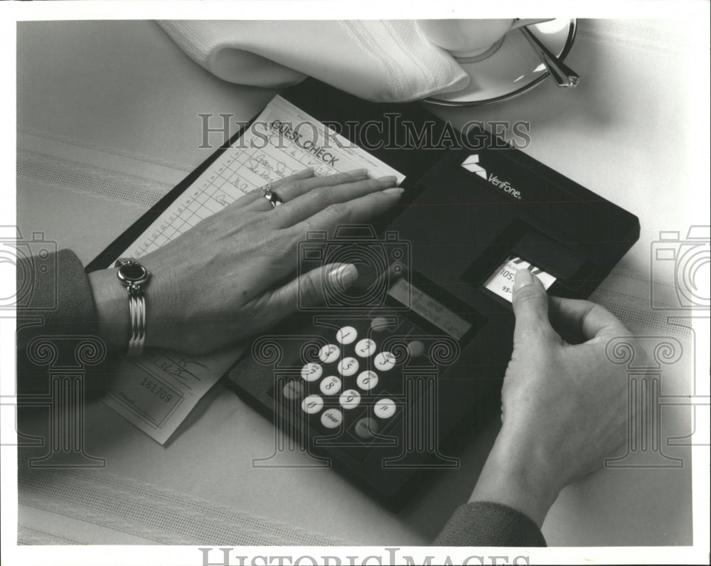 1994 Press Photo Verifones Folio - RRW52783 - Historic Images