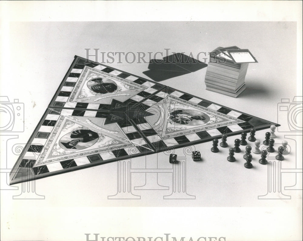 1990 Press Photo Tribond Board Game - RRW52805 - Historic Images