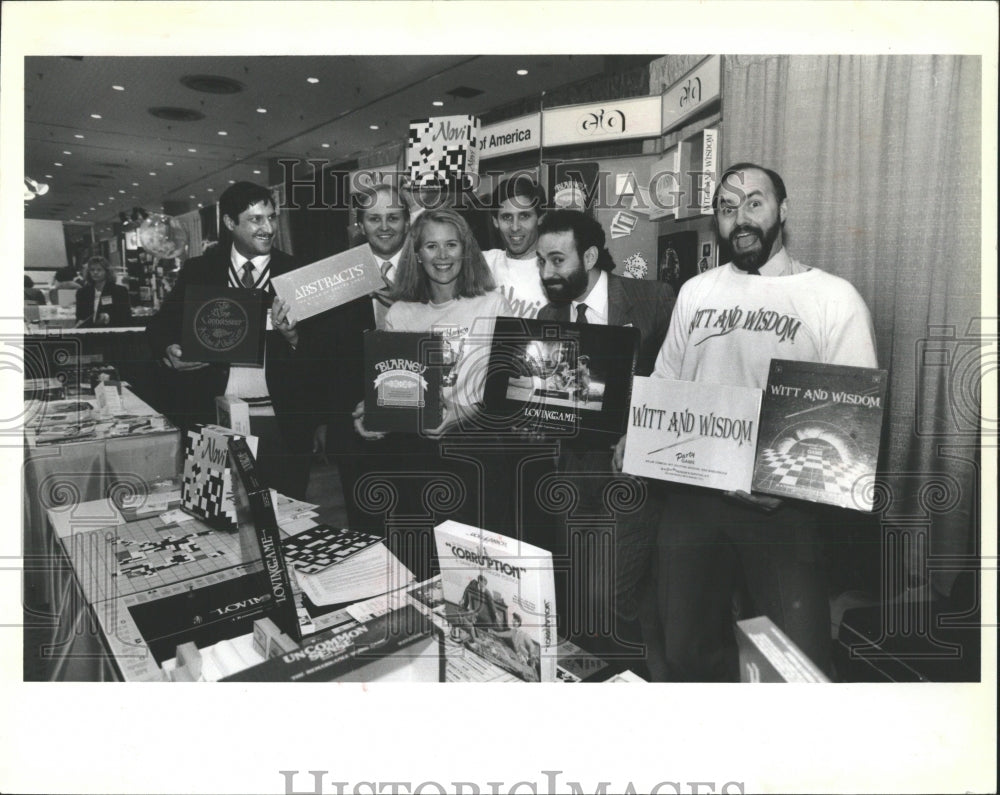 1989 Press Photo Game Inventors America - RRW52825 - Historic Images