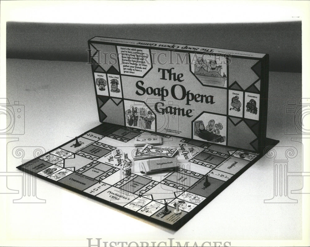 1986 Press Photo Soap Opera Board Game - RRW52845 - Historic Images