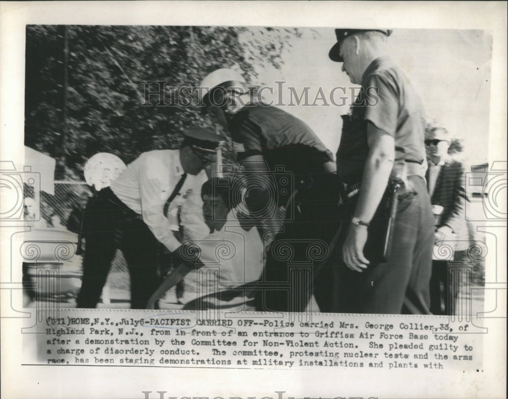 Press Photo George Collier Demonstration Air Force Base - RRW53013 - Historic Images