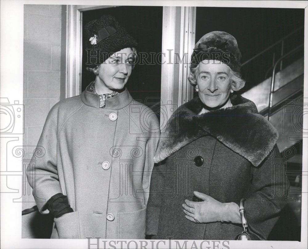 1960 Press Photo Mrs William Nichols Princess Gabrielle - RRW53515 - Historic Images