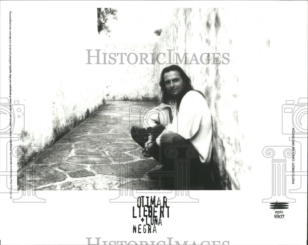 1993 Press Photo Ottmar Liebert, Luna Negra Leader - RRW53541 - Historic Images