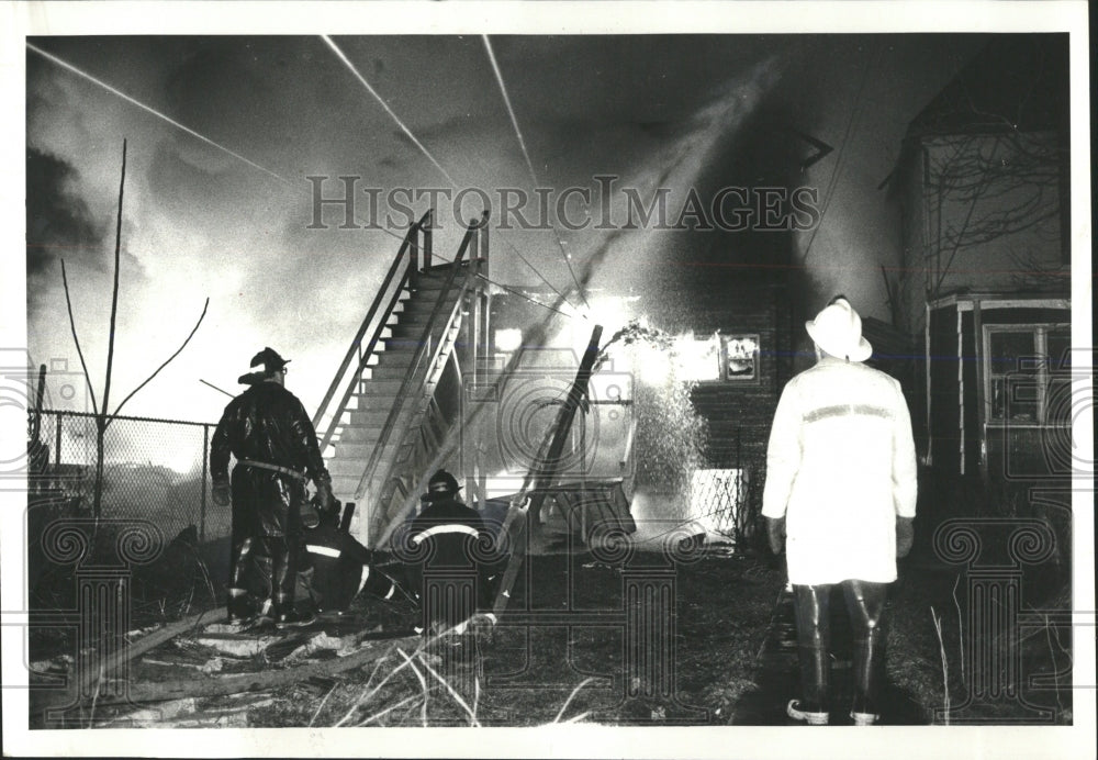 1979 Press Photo Chicago Fire - RRW53579 - Historic Images