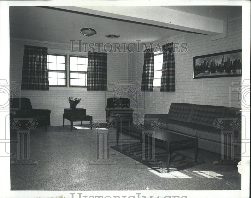 1971 Press Photo Recreation Room - RRW53657 - Historic Images