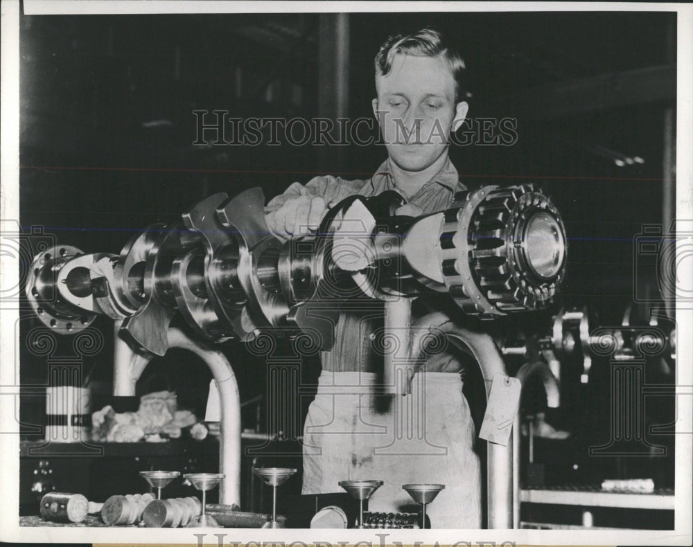 1941 Press Photo Plane Engines General Motors - RRW53805 - Historic Images