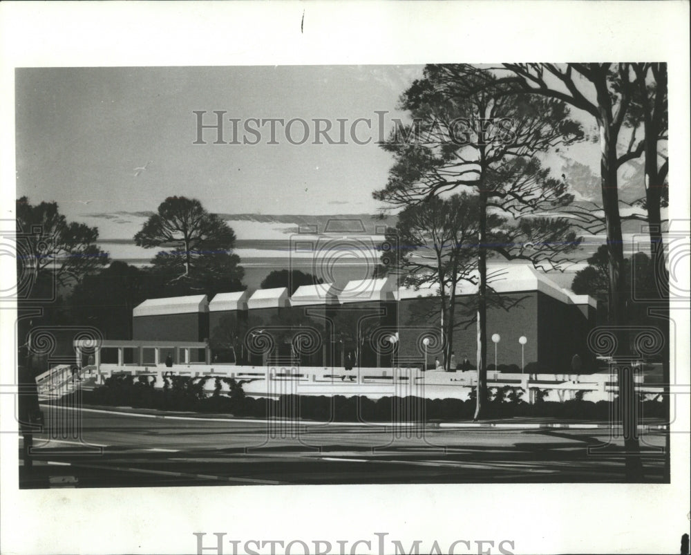 1969 Press Photo AC Buehler Library Elmhurst College - RRW54063 - Historic Images