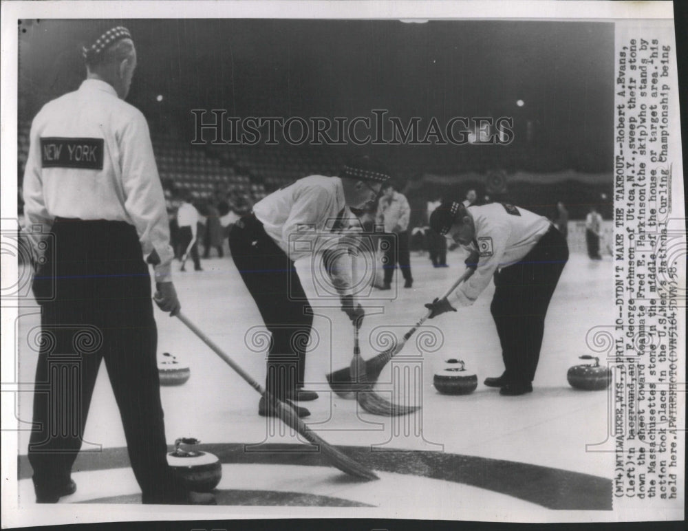 1958 Press Photo National Curling Championship - RRW54167 - Historic Images