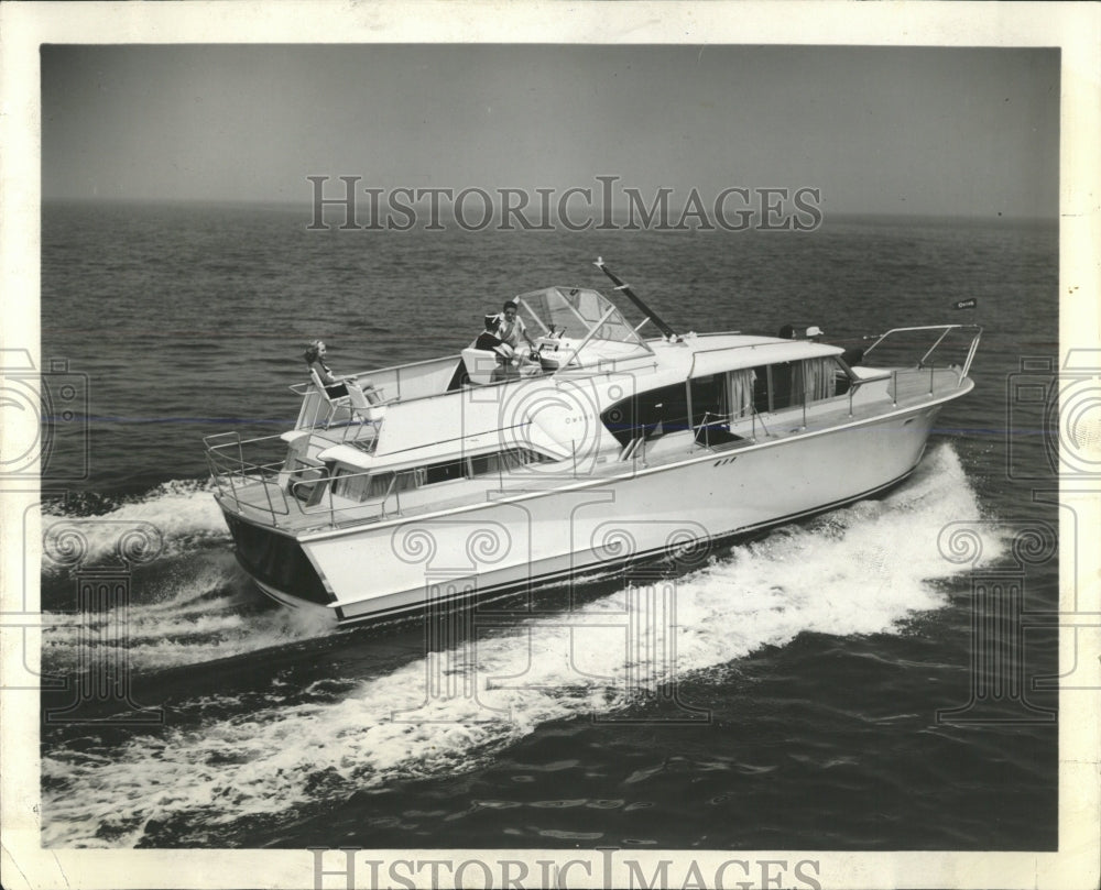 1963 Press Photo A Luxurious, Eye-CatchingYacht - RRW54273 - Historic Images