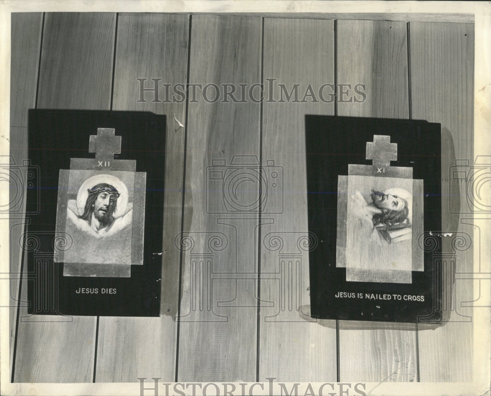 1935 Press Photo Jesus Jesus Cross - RRW54287 - Historic Images