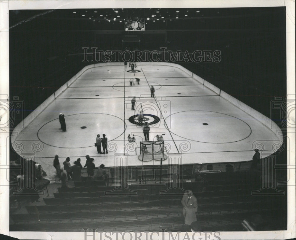 1956 Press Photo U.S. Men&#39;s National Curling - RRW54309 - Historic Images
