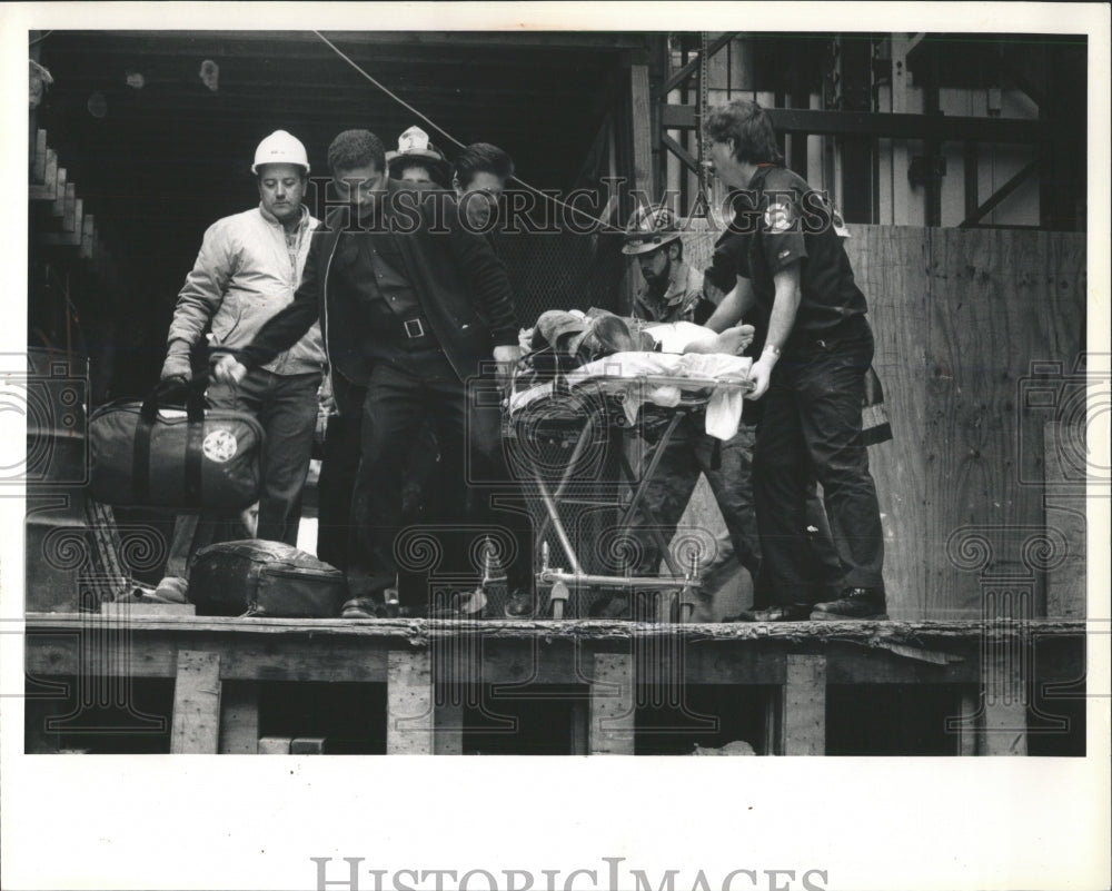 1988 Press Photo Michael Lundin Accident Construction - RRW54757 - Historic Images