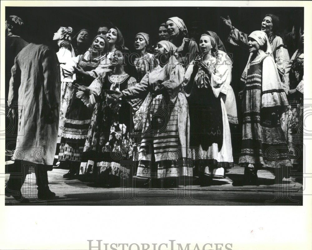 1983 Press Photo Lady Maebrth of Mtsensk Pope John paul - RRW54955 - Historic Images