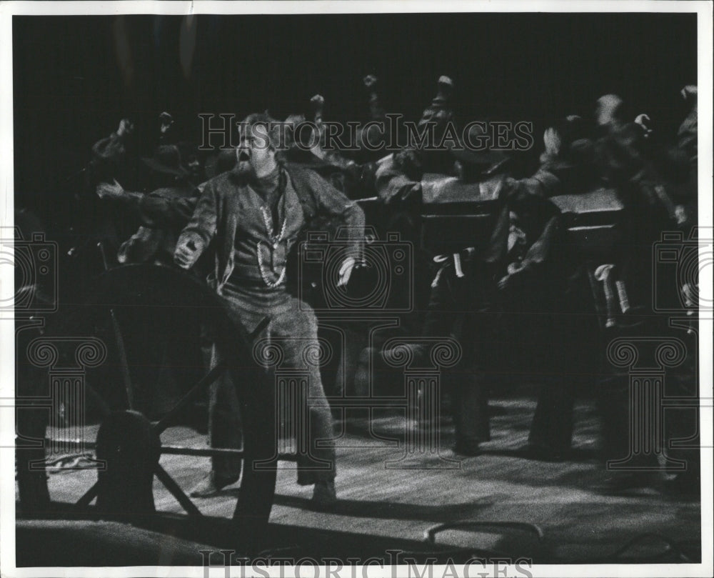 1970 Press Photo The Flying Dutchman Lyric Opera Chi - RRW54975 - Historic Images