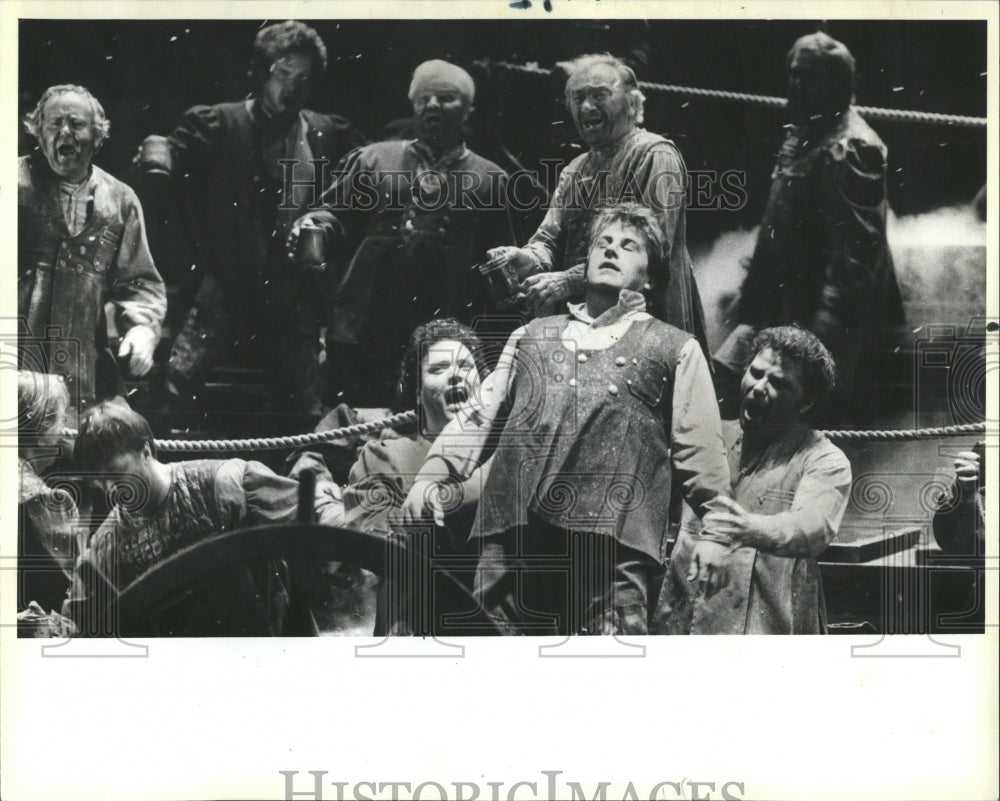 1983 Press Photo The Flying Dutchman Lyric Opera Scenes - RRW54979 - Historic Images