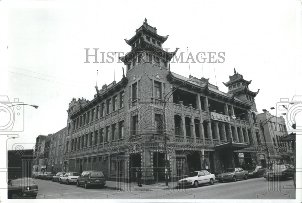 1993 Press Photo Leong Merchants Association Building - RRW55093 - Historic Images