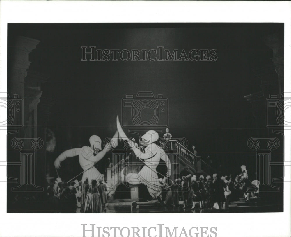 1995 Press Photo Opera Act Scene Ghost Versailles - RRW55181 - Historic Images