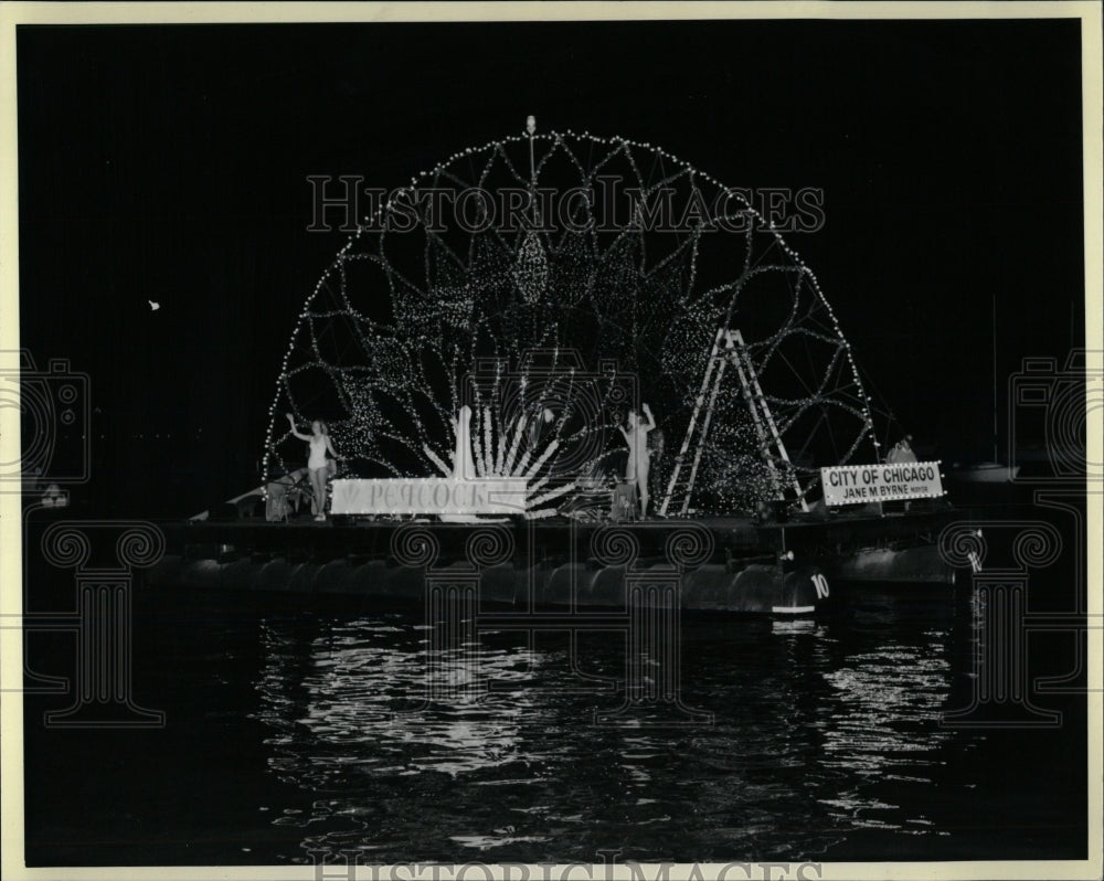 1980 Press Photo Lakefront Festival Venetian Night - RRW55337 - Historic Images