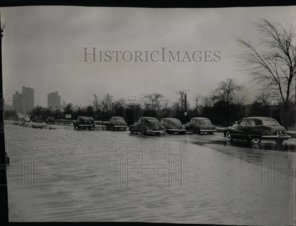 1949 Press Photo Lake Shore Drive Chicago Illinois - RRW55367 - Historic Images