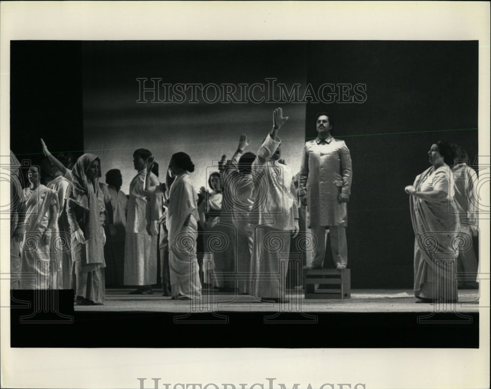 1987 Press Photo Satyagraha Opera - RRW55567 - Historic Images